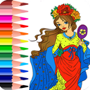 princess coloring book - coloriage princesse 2020 APK