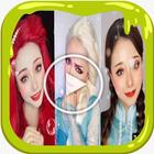 funny video elsa play doll アイコン