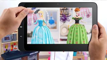 funny video elsa play doll ポスター