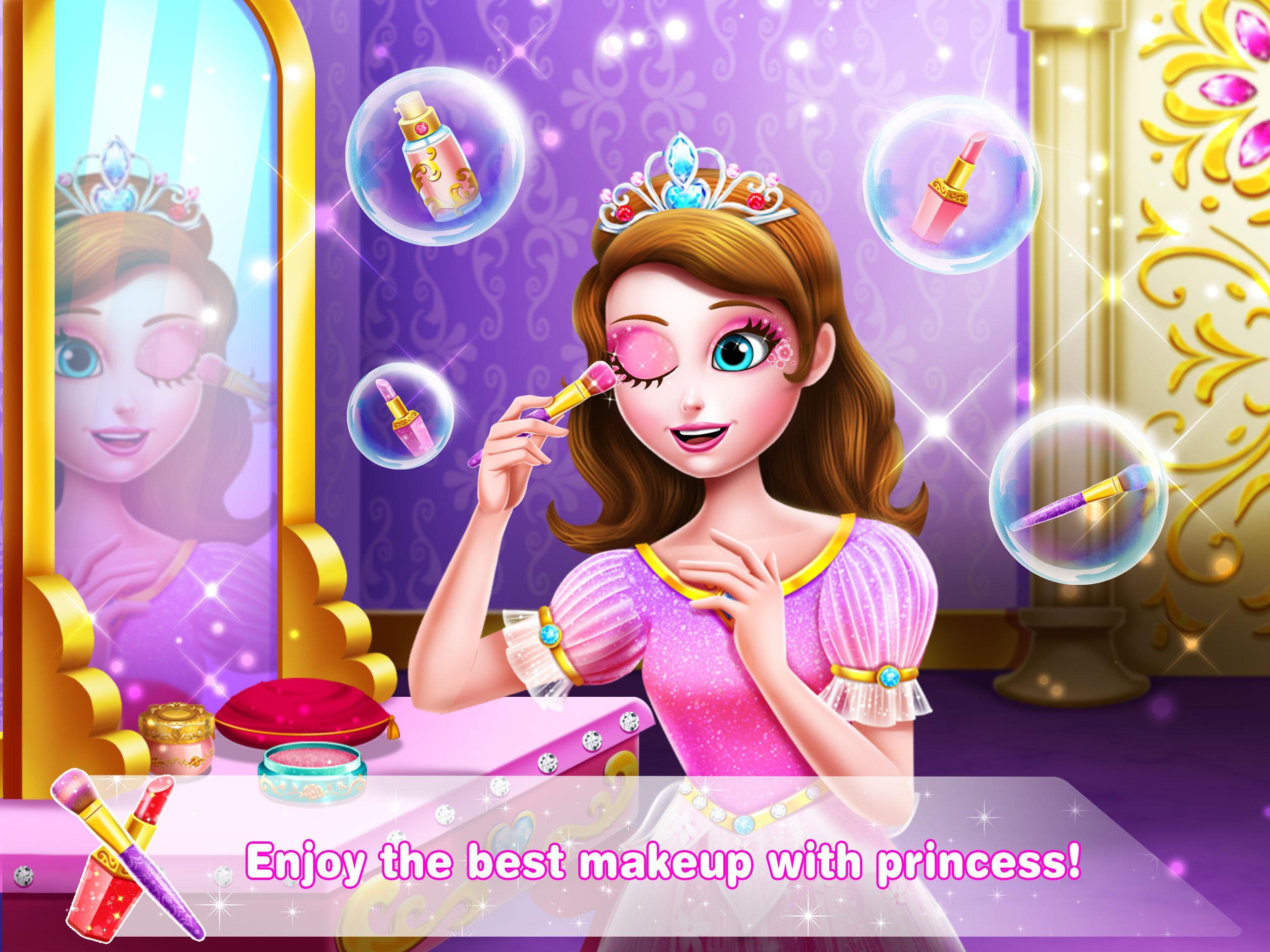 Игра принцесса 1. Зеркало принцессы. Принцесса с единорожкой. Принцесс 8.1. The Unicorn Princess игра.