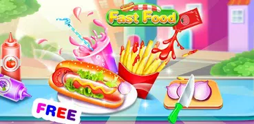 Fast Food Games- Food Cooking Games