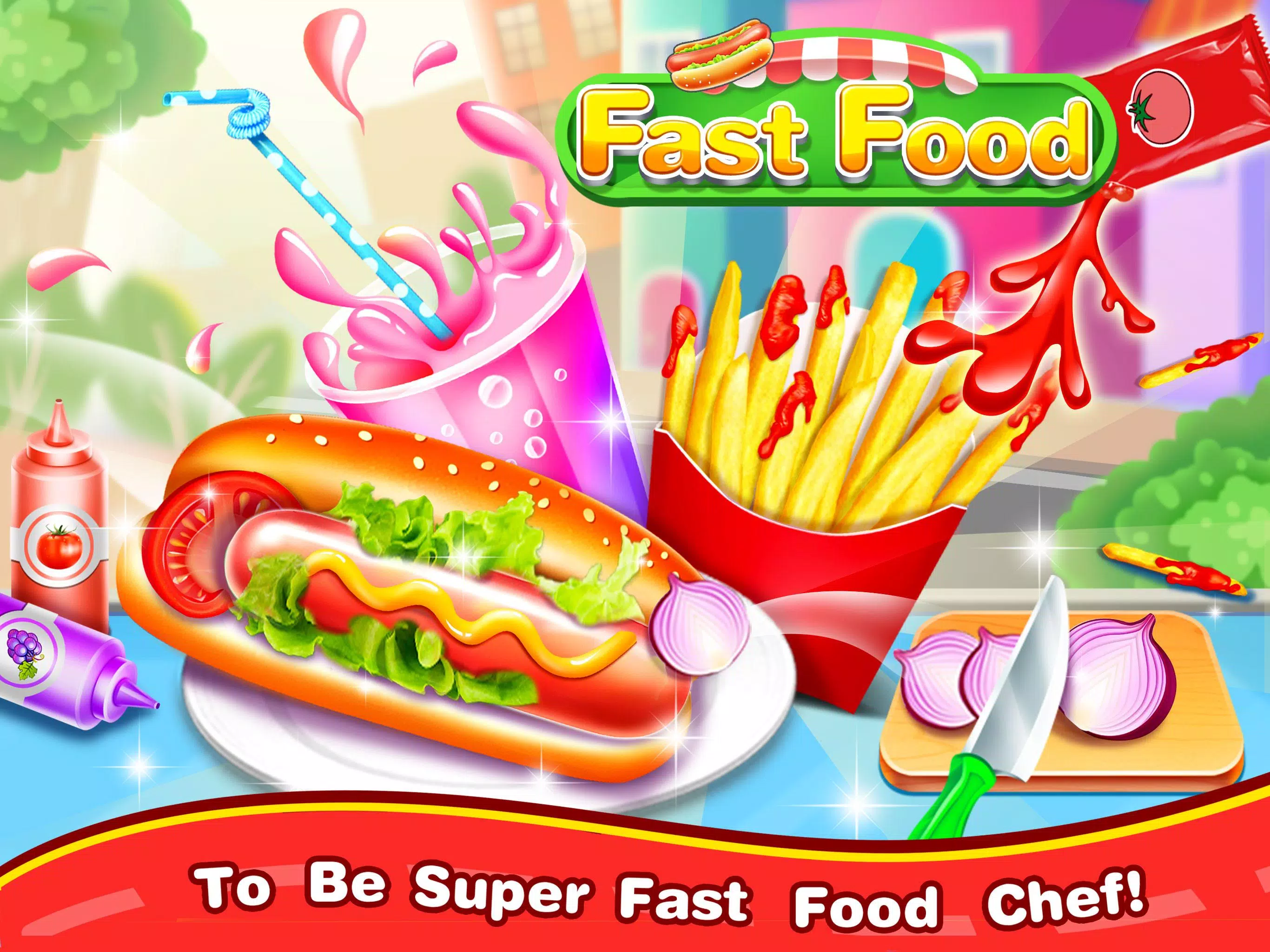 Download do APK de Fabricante de fast food - jogo de fazer comida