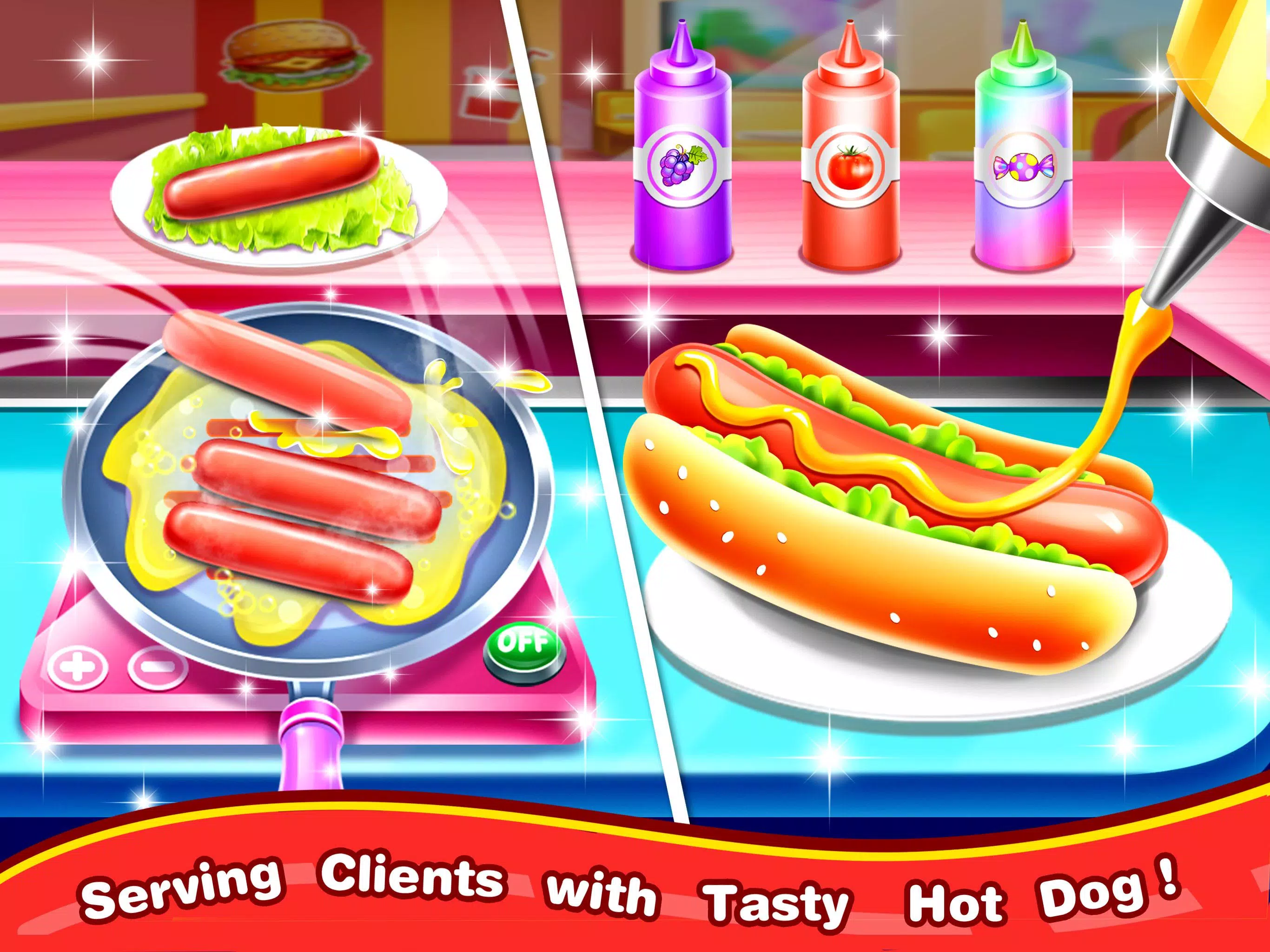 Download do APK de Fabricante de fast food - jogo de fazer comida para  Android