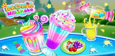 アイスクリームミルクセーキメーカー-アイスデザートゲーム