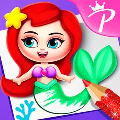 子供のための塗り絵-赤ちゃんの王女のぬりえゲーム アプリダウンロード