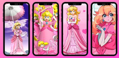 Wallpaper Princess Peach HD স্ক্রিনশট 1