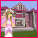 Princess House Pink Map For MC APK