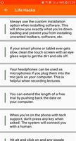 Life Hacks Advice and Tips Screenshot 1