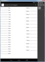 Threads Per Inch/mm Identifier постер