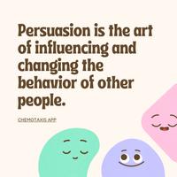Psychology: Persuasion Skills-poster