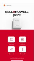Bell+Howell PRINT الملصق