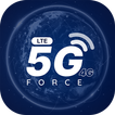 5G 4G Force LTE Network icon