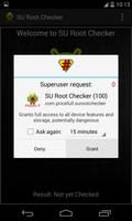 SU Root Checker capture d'écran 1