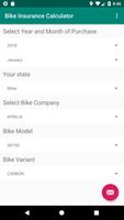 Bike Insurance Calculator : Ol تصوير الشاشة 1