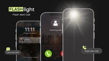 Flashlight : Flash Alert Call Affiche