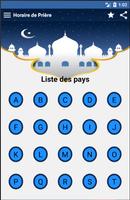 Les Horaires de Prière Plakat