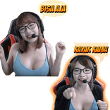 Kimi Hime Perang Sticker WA