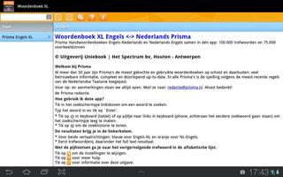 Woordenboek XL Engels Prisma penulis hantaran