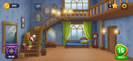 Mystery Mansion Solitaire ภาพหน้าจอ 2