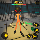 Prisoner Stickman Jail Survival Story: Escape Plan icône