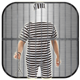 Jail Prisoner Suit Photo Edito أيقونة