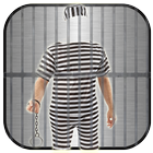 Jail Prisoner Suit Photo Edito ícone