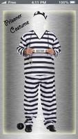 Jail Prisoner Suit Photo Edito-poster