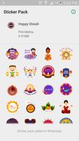 Diwali Sticker Pack for Whatsapp capture d'écran 1