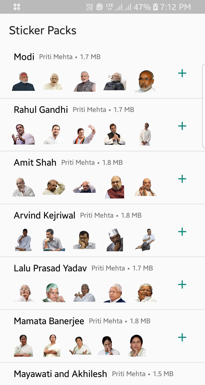 Indian Politician Sticker For Whatsapp For Android Apk Download