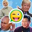 World Political Leaders Sticker for Whatsapp