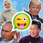 World Political Leaders Sticker for Whatsapp أيقونة