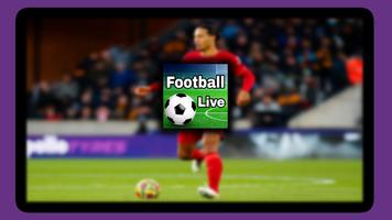 Football Live TV - HD captura de pantalla 1