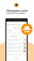 Navigateur privé: navigateur Web Incognito Affiche