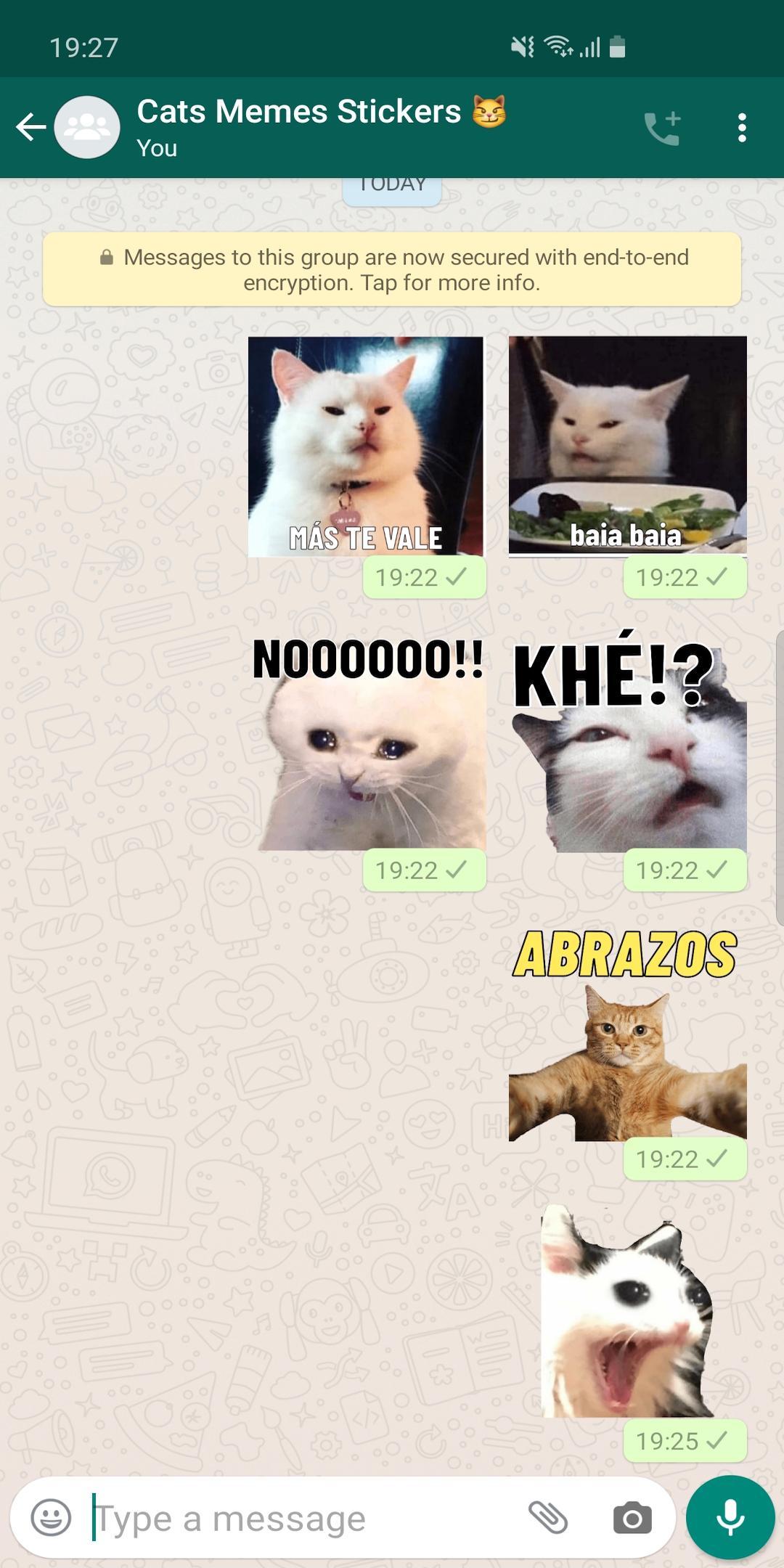 Baru Lucu Kucing Meme Stiker Wastickerapps For Android Apk Download