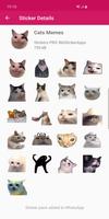 Cat Memes Stickers WASticker screenshot 2