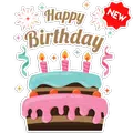 Stickers Happy Birthday
