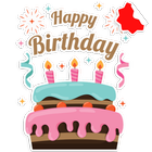 Stickers Feliz Cumpleaños アイコン