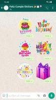 Stickers Feliz Cumpleaños 스크린샷 2