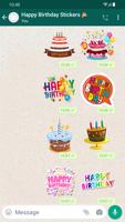 Stickers Happy Birthday screenshot 1