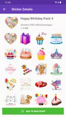 Stickers Happy Birthday XAPK download