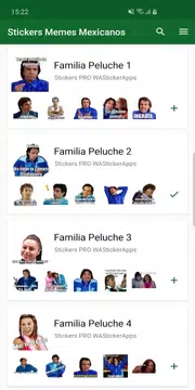 Screenshot 4 for Mexican Memes WASticker