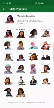 Screenshot 7 for Mexican Memes WASticker