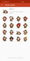 Affe Aufkleber 🐵 WAStickerApps niedliche Affen Screenshot 2