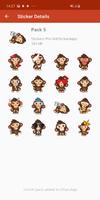 🐵 New Funny Monkey Stickers WAStickerApps ภาพหน้าจอ 2