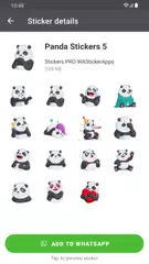 Funny Panda Stickers WASticker APK download