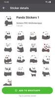 2 Schermata Adesivi panda carini WASticker