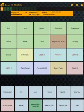 Screenshot 1 for Metrodrummer metronome