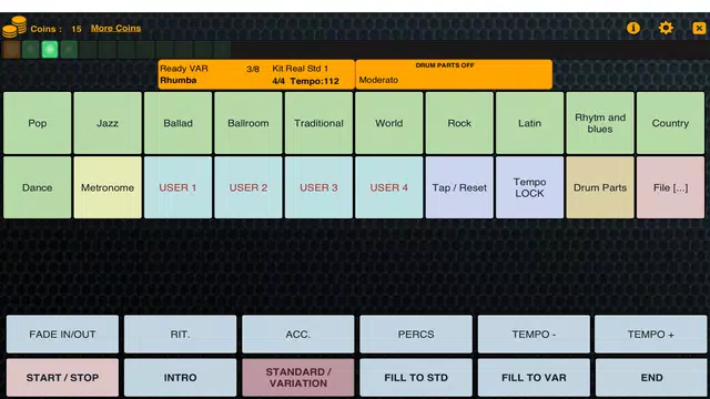 Screenshot 5 for Metrodrummer metronome