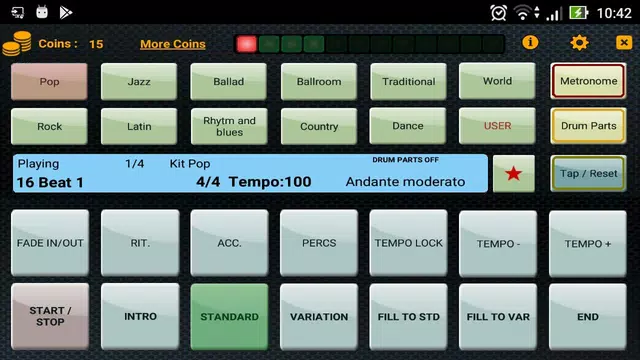 Screenshot 15 for Metrodrummer metronome and drum machine