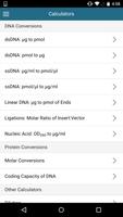 Promega Biomath Calculators الملصق